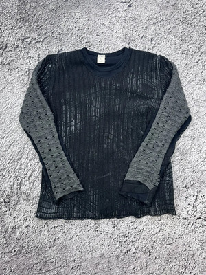 Avant Garde Deconstructed Sweater Rick Owens Julius style