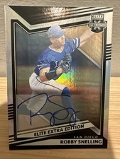 2022 Panini Elite Extra Edition Signatures Robby Snelling #39 Auto