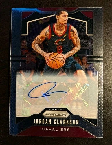 JORDAN CLARKSON 2019-20 PANINI PRIZM #69 SIGNATURES AUTO CAVALIERS R1N:70