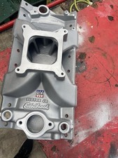 Edelbrock Victor Jr 2975 Small Block Chevy 350 383 400 Aluminum Intake Manifold