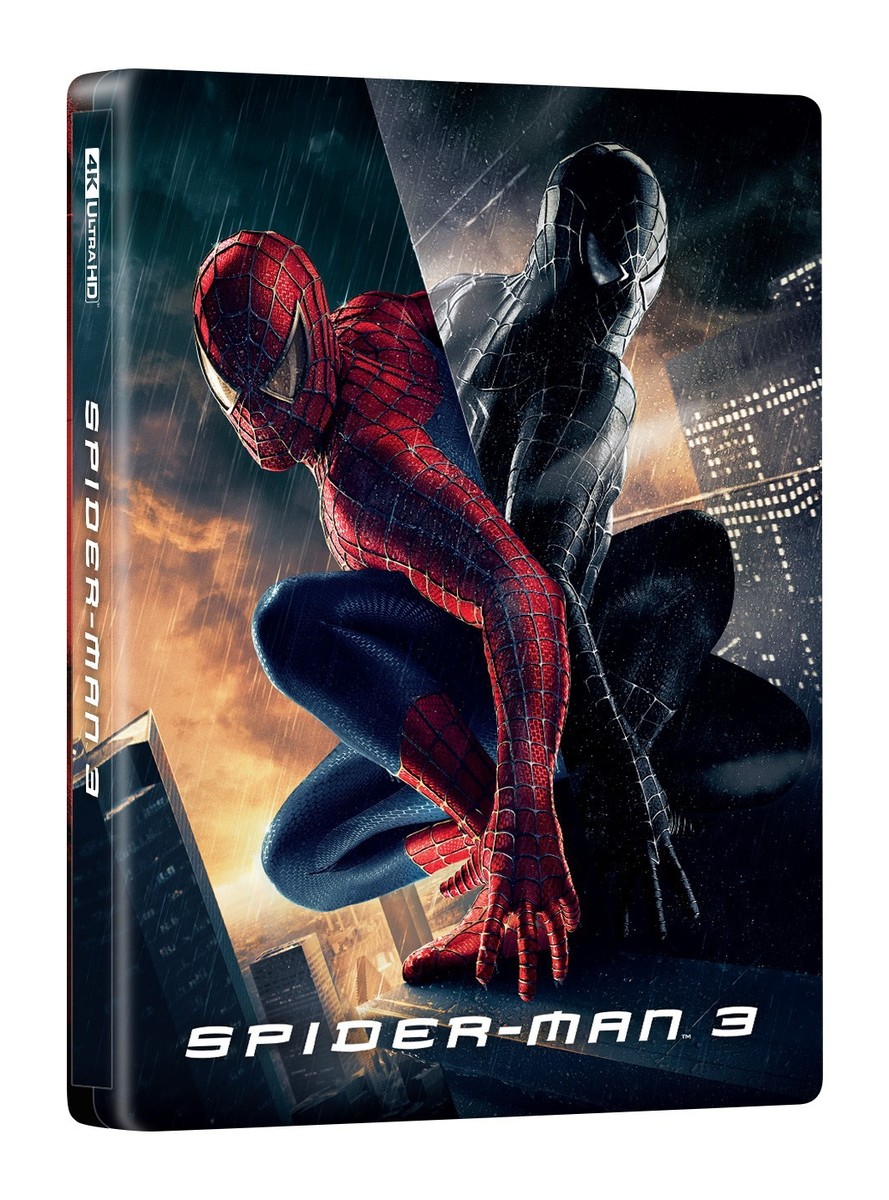 Spider-Man 3 4K Full Slip SteelBook UHD Blu-ray MANTA LAB [2007
