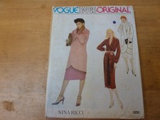 Vogue Paris Original Nina Ricca Pattern 2252 - Size 12