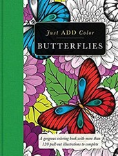 Butterflies : Gorgeous Coloring Books with More Than 120 Pull-Out