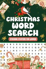 Stocking Stuffers for Women Christmas Word Search Word Search Puzzle Book for...