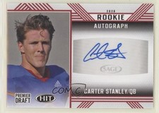 2020 Sage Hit Rookie Auto Red Carter Stanley #A16 Auto 0w8