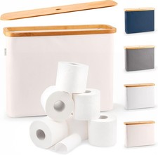 LONBET Toilet Paper Storage for 12 Rolls, Stackable Foldable - The Ultimate
