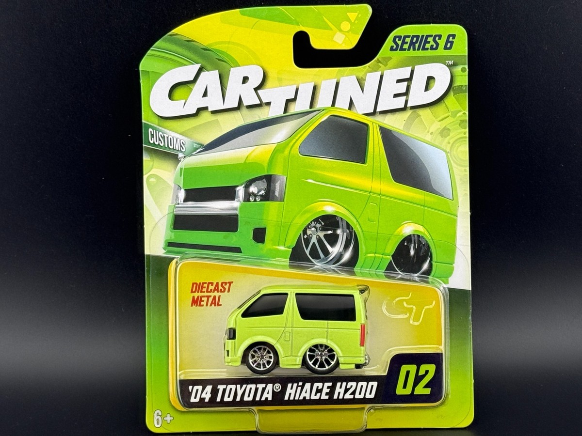 自動車 VANNING ZELDA HI-ACE TYPE-2 Cartuned 04 Toyota Hiace H200 Green #02 Mainline Series 6 1/64 | eBay