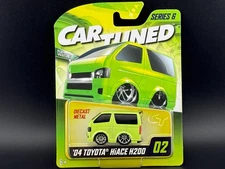 Cartuned 04 Toyota Hiace H200 Green  #02 Mainline Series 6 1/64