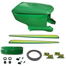 New Upper Lower Hoodbumperfoam Isolatorlhrh Stickers Fits John Deere Lt160