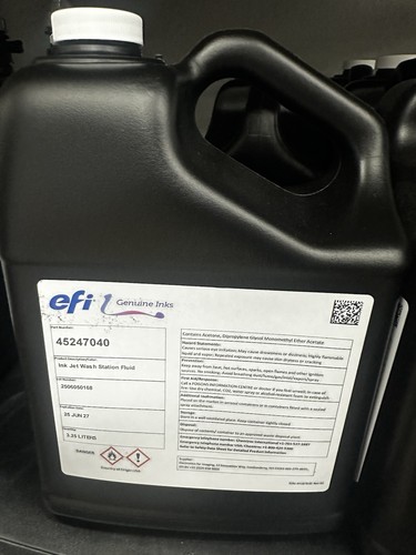 Efi ink jet wash 3 For $110