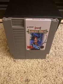 Castlevania 2 II: Simon's Quest Nintendo NES cartucho y funda probados aut&eacute;nticos