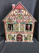 Mr Christmass Advent House Animated Lighted & Musical Christmas Holiday Working