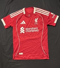 Liverpool Shirt 2025/26 Adidas Men  s Size Small Slim-Fit Premier League LFC