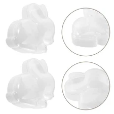  12 Pcs European Style Rabbit Candy Box Wedding Favour Chocolate Boxes