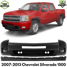 Front Bumper Face Bar Paintable Kit For 2007-2013 Chevrolet Silverado 1500