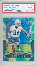 2019 Panini Prizm ROCK YA-SIN #388 Rc Hyper Prizm /175 💎 PSA 10 Gem Mint