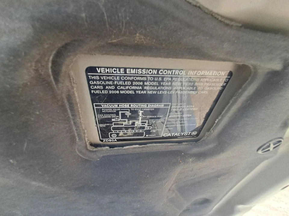 2006 Nissan Altima Front Windshield Wiper Motor OEM 99000 Miles Used - Image 2 of 4