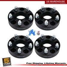 4pcs 1.5 5x5 Hubcentric Wheel Spacers 14x1.5 For Jeep Wrangler Grand Cherokee