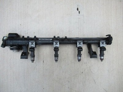 FORD FIESTA VI 1.25 Verteilerrohr Einspritzleiste DEinspritzdüsen BA6G-9H487-AB