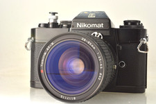EXC Nikon Nikomat EL SLR 35mm Black Film Camera w/ 28-85mm F/3.5-4.5 Lens