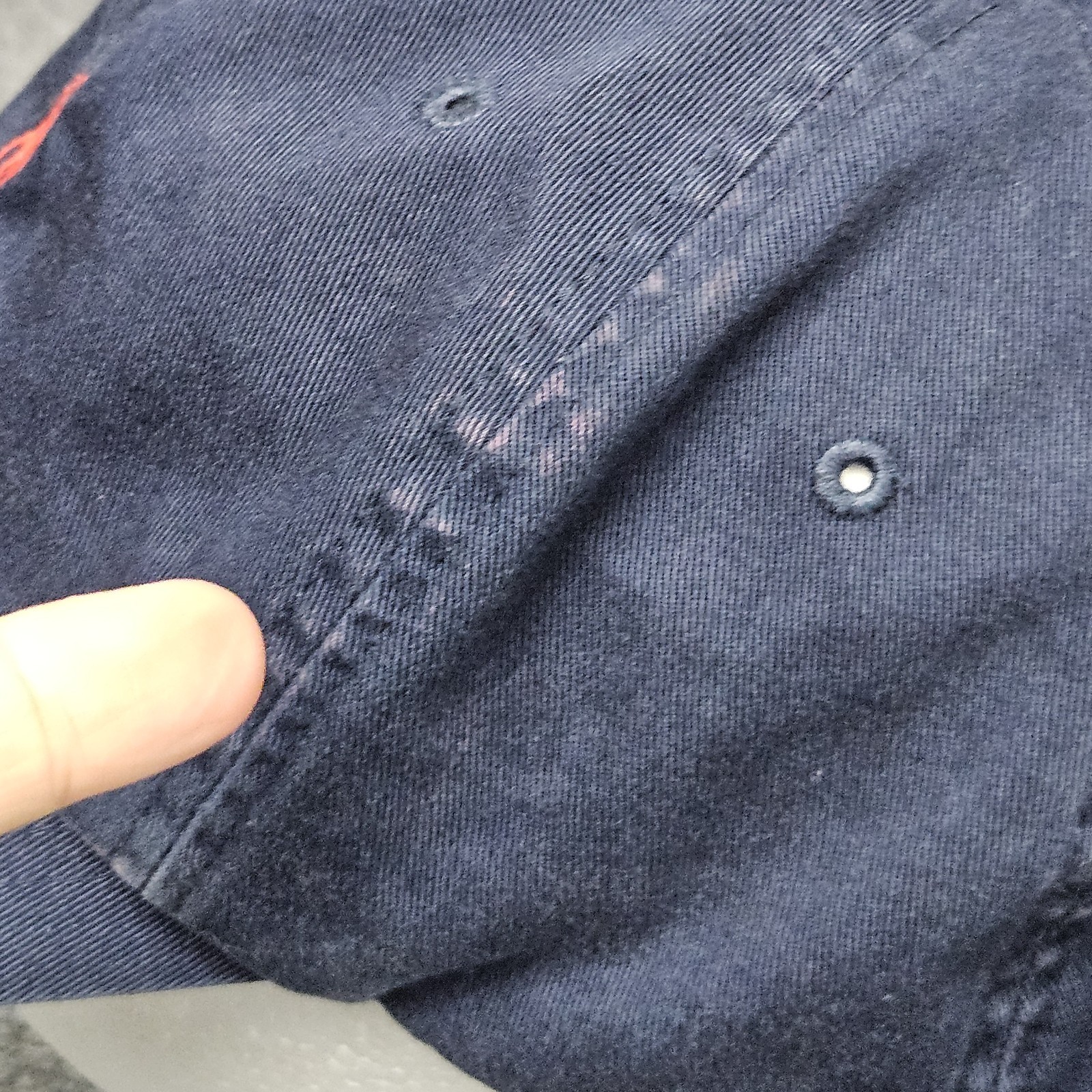 Cappello Polo Ralph Lauren Blu Rosso Pony Logo Strapback Running Cap Casual LEGGI