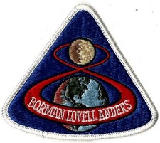 NASA APOLLO 8 MISSION PATCH