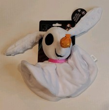 Disney Nightmare Before Christmas Zero Plush Halloween Dog Toy Squeaky Crinkle