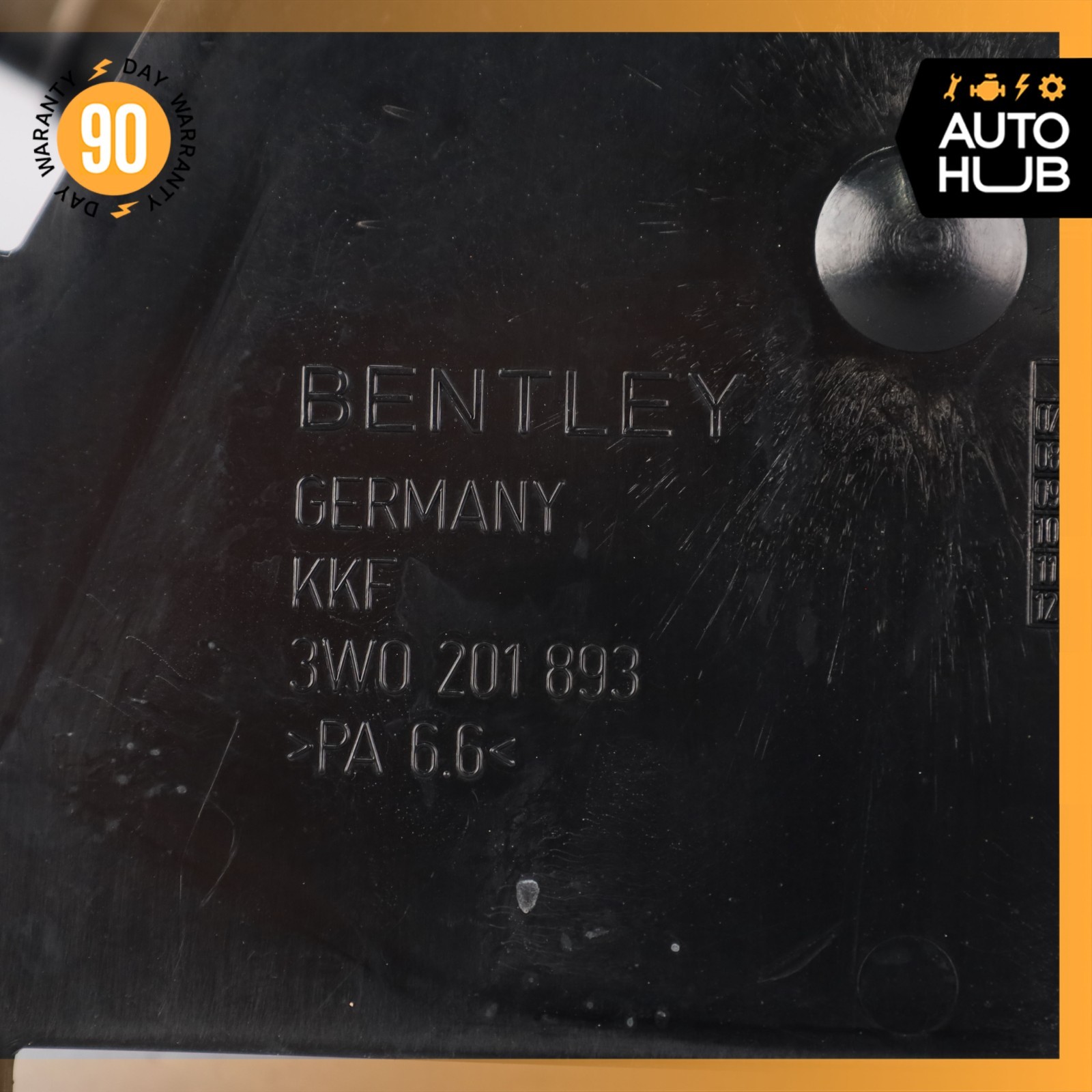 03-18 Bentley Continental GT GTC Fuel Filter Compensation Tank OEM 73k