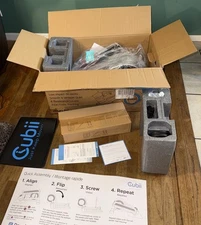 Cubii PRO F3A1 Under Desk Elliptical exercise Machine - Chrome New Open Box