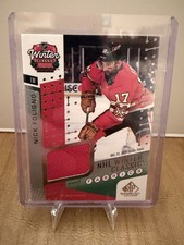 Nick Foligno 2025 Winter Classic Fabrics Jersey Chicago Blackhawks UD Relic 🔥