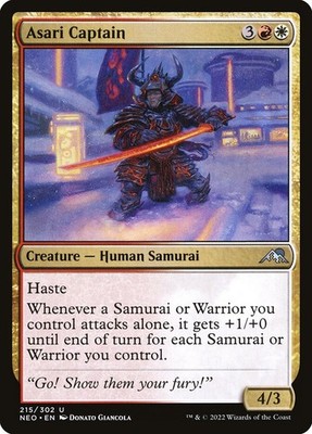 Asari Captain (215) Kamigawa: Neon Dynasty NEO MTG Magic
