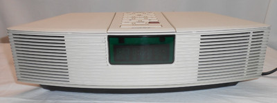 Bose Wave Radio AM/FM Alarm Beige Clock Model AWR1-1W No Remote GREAT Sound
