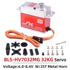 JX Waterproof Servo 46KG 32KG Metal Gear HV Brushless Digital Servo for CAR USA