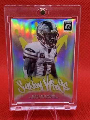 2025 Donruss Optic Terry McLaurin Base (RAW)