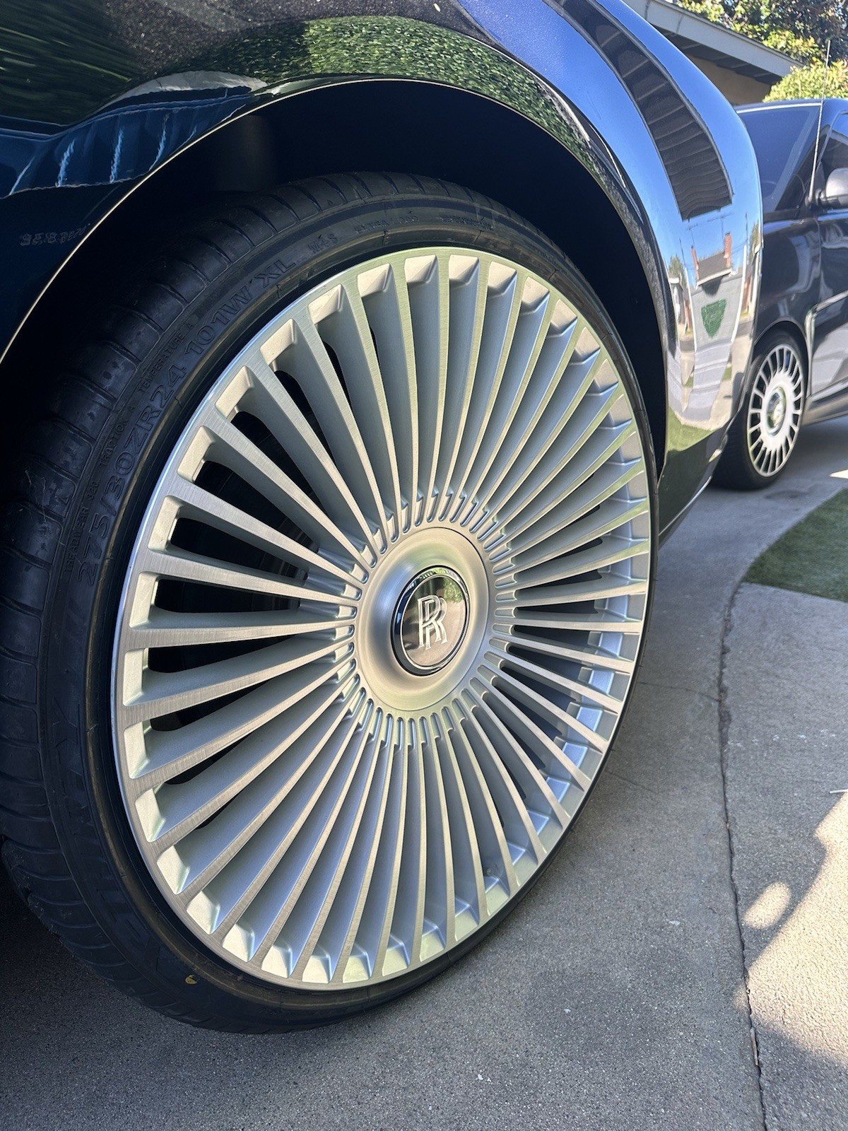 24” Wheels and  Tires For Rolls Royce Ghost. RR Floating Cap / Tire Sensors incl