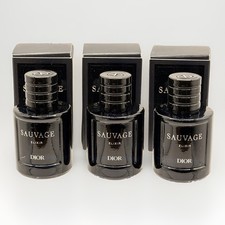 DIOR Sauvage ELIXIR Concentrate TRAVEL Splash BUNDLE OF 3