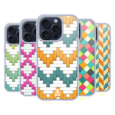 HEAD CASE DESIGNS GEWEBTE PAPIER MUSTER GEL HANDYHÜLLE FÜR APPLE iPHONE HANDYS