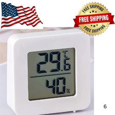 Digital LCD Indoor Thermometer Hygrometer Temperature Humidity Monitor Indoor