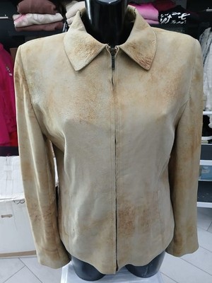 CONBIPEL Damen Lederjacke hellbraun Gr. 48 Cod. CC0255
