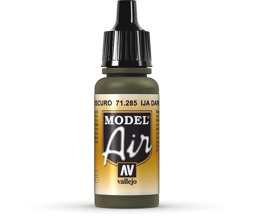 Vallejo Model Air Color 71.285 - Dark Green - Ija - 17 ml