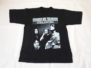 Heroes Del Silencio エロエス・デル・シレンシオ Tシャツ M Amazon.com: Heroes DEL Silencio - Logo - Rock En Español Men's T
