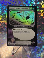 Dragonball Z Trunks Saga "Trunks Sword Position 4" 90 Limited FOIL DBZ CCG