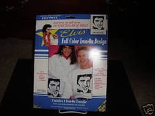 Elvis Full Color Iron On Design