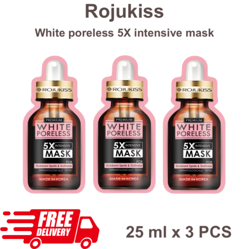 Rojukiss White Poreless 5X Intensive Mask X 3PCS - Picture 1 of 4
