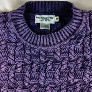 cotton aran sweater