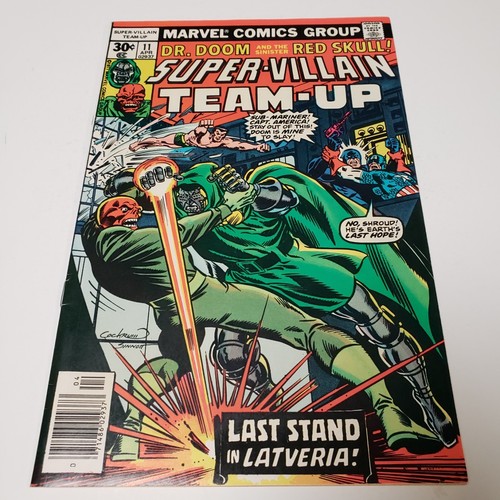 Super-Villain Team-Up #11 Doctor Doom Red Skull 1977