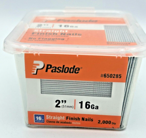 Paslode 2" Finishing Nail, 650285, Straight, 16 Gauge, 2,000 per Box, 2 inch - Picture 3 of 4