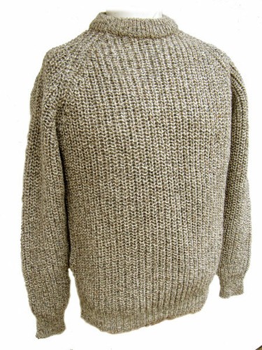 chunky sweater 100% british wool 