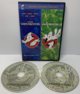Ghostbusters / Ghostbusters 2 (DVD, Bill Murray, Dan Aykroyd, OOP) Cad