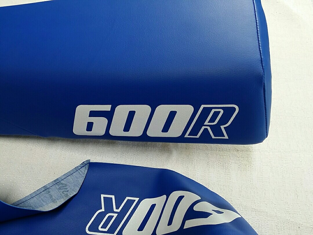 Funda De Asiento Azul Réplica Para Honda XR600R Modelo 1986 – Estilo Vintage